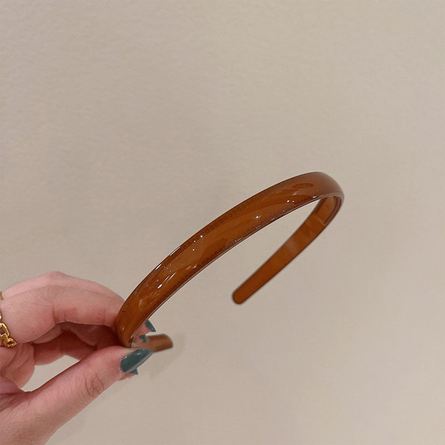 Diadema de plástico translúcido para el pelo, diadema para mujer, diadema para niña, diademas antideslizantes para el pelo, accesorios para el cabello: Lavanda