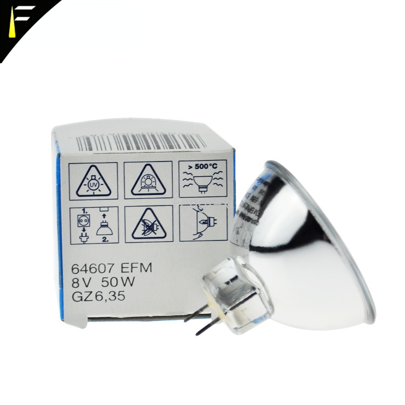 Halogen Lampe Tasse MicroplateReader Birne MK3 EFM 64607 8V 50W Halogen Wolfram Tasse Lampe GZ 6,35 Projektor Lampe zensor Glühbirnen