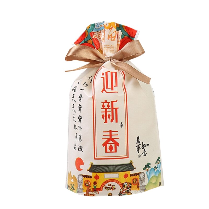 50 Pcs Chinese Year Candy Bundles Packaging Bag 54DC: 6
