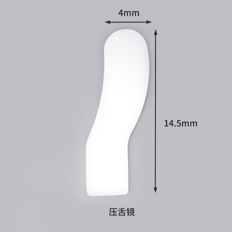 Tandheelkundige Imaging Foto Spiegel Led Fog Gratis Orthodontische Hoge Hardheid Roestvrij Staal Fotografie Reflector Orale Ortho Gereedschap: 1 Lingual mirror