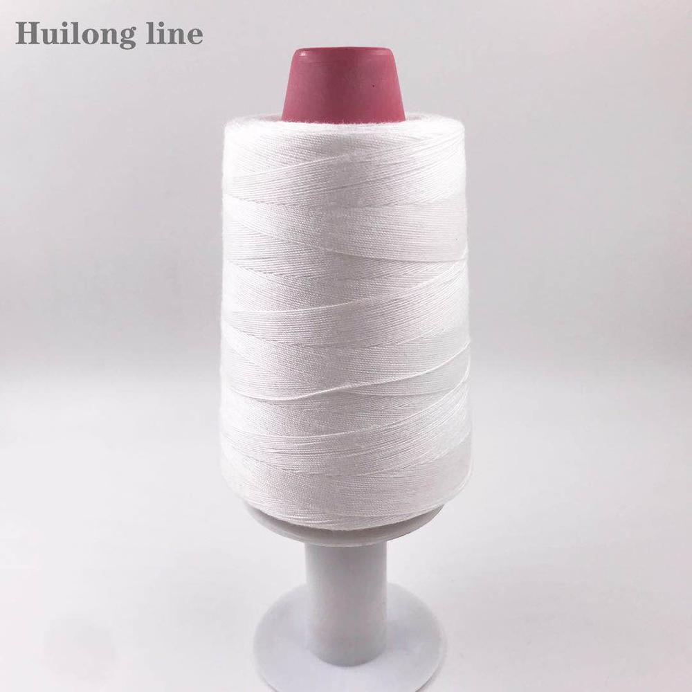 20 S / 3 big sewing thread 4500 yards 100% polyester cotton configuration Sewing thick thread colour thread denim thread: white