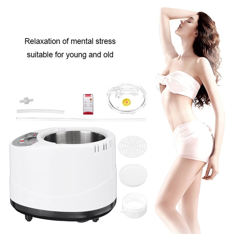 3L 1500W Sauna Generator For Sauna Spa Tent Body Therapy Fumigation Machine Home Steamer Therapy Suitable For Kitchen