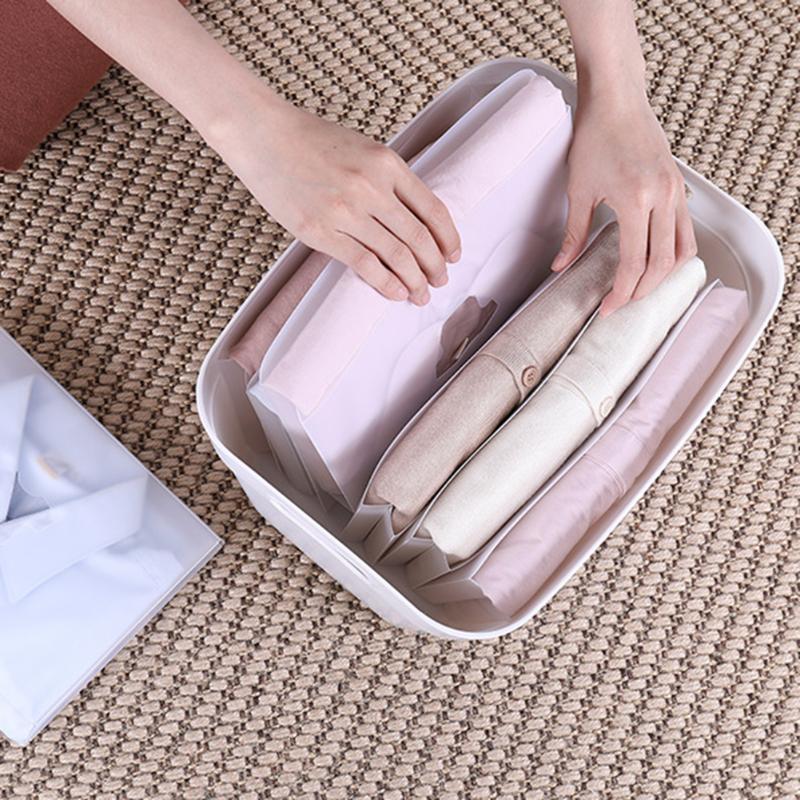 5pcs Plastic Clothes Folding Shirt Folder Clothespins Space Saving Closet Organizer Storage Clothe Peg Cloth Board