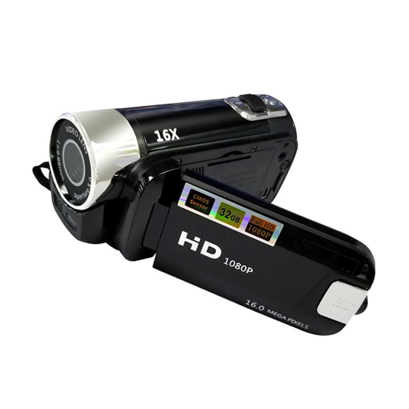 Videocamera digitale professionale DV della videocamera digitale professionale della videocamera portatile della registrazione Video della ripresa ad alta definizione della luce 1080P LED