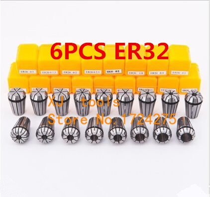 HSEAMALL Ensemble de 19 pinces à ressort de précision ER32, de 2mm-20mm