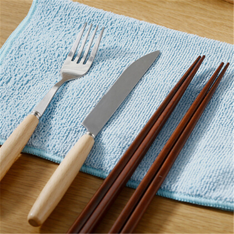 Microfiber Kitchen Towels Super Absorbent Table Wipe Dish Washing Cloth Household Cleaning Towels Arrivals