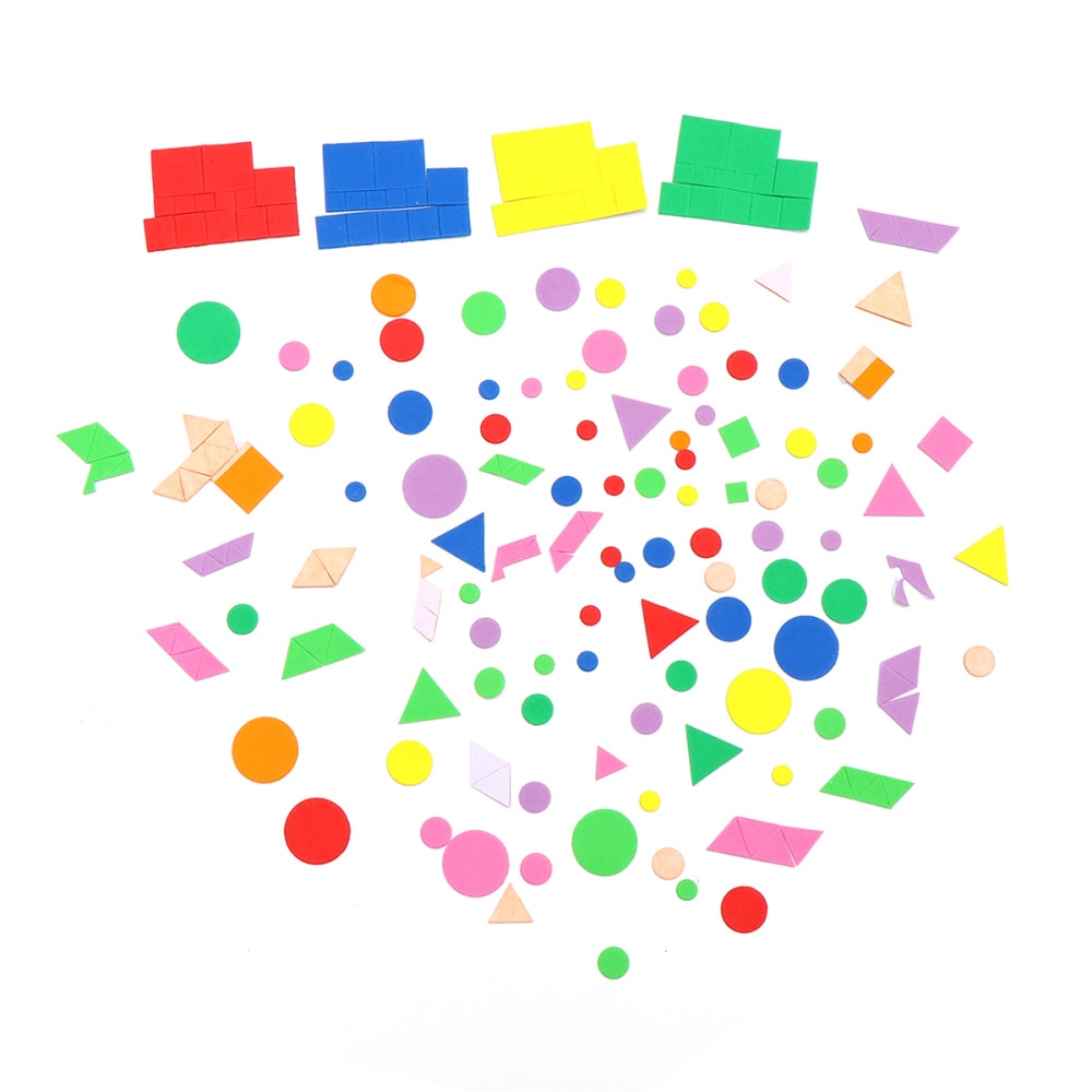 1000 Pcs Eva Foam Stickers Zelfklevende Diy Kleuterschool Pasta Muur Decor Voor Kinderen Kids (Willekeurige Stijl): Default Title