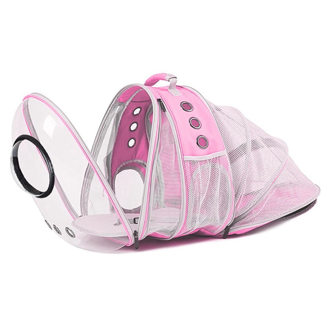 Cat Carrier Bags Breathable Pet Carriers Small Dog Cat Backpack Travel Space Capsule Cage Pet Transport Bag Carrying For Cats