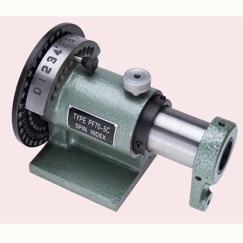 5C Precision Spin Index Fixture Collet 236 x 110 x 134 mm For CNC Milling Drilling Grinding Machine