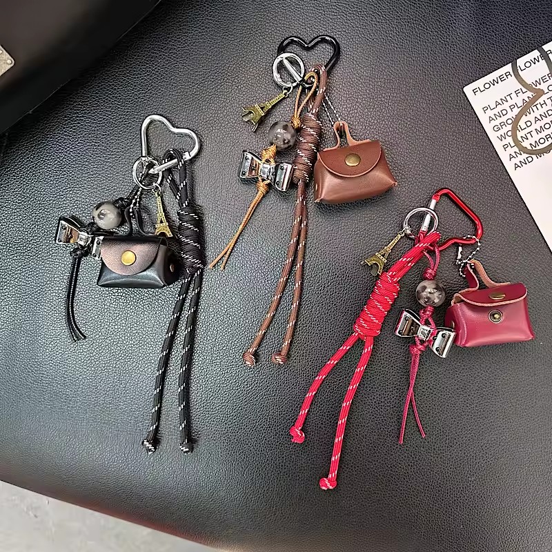 Ins Sweet Cool Style Bag Hanging Decoration Phone Case Pendant Keychain Decoration Hanging Chain