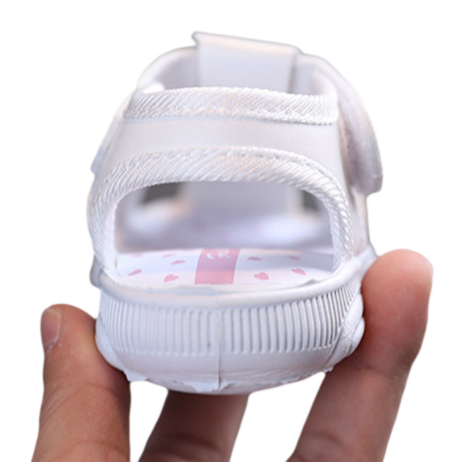 Baby Meisjes Gesloten Teen Sandalen 3D Vlinder Prinses Platte Schoenen Non-Slip Baby Eerste Wandelaars