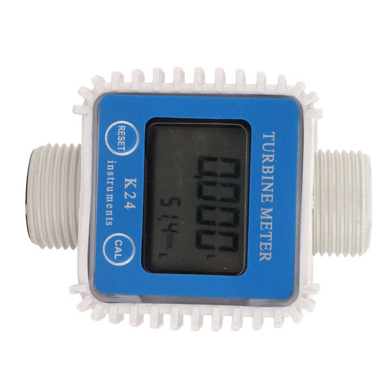 Flow Meter Flow Meter Indicator Electronic Digital LCD for Diesel Gasoline Oil Methanol