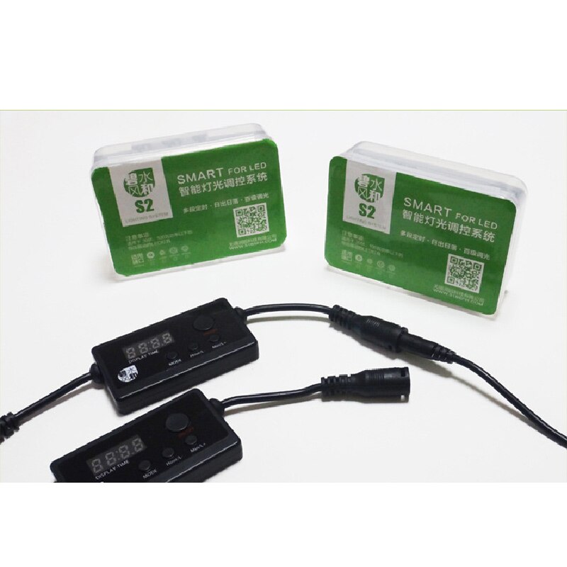 S2 Pro/Plus Aquarium Led Licht Dimmer Controller Modulator Aquarium Licht Lamp Controller Intelligente Verlichting Timing Dimmen