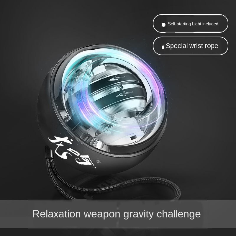 Wzmacniacz automatyczny początek siła moc nadgarstka piłka żyroskop spinning nadgarstek wirnik przyrząd robić ćwiczenia uścisku żyroskop piłka zdatność robić rozluźniania mięśni: zielony