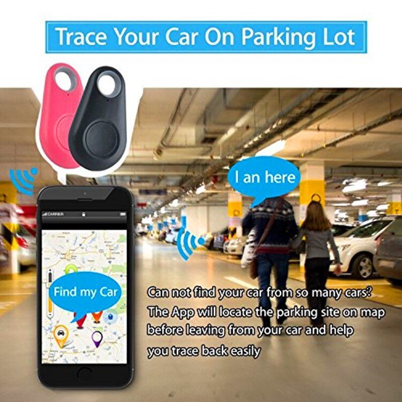 Smart Wireless 4.0 Key Anti Lost Finder Tracker Car Alarm GPS Locator Wireless Positioning Wallet Pet Key Auto Accessories