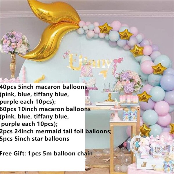 Multicolor Ballonnen Boog Garands Set Gold Party Ballonnen Baby Shower Kids Verjaardagsfeestje Levert Achtergrond Bruiloft Decoraties: 9