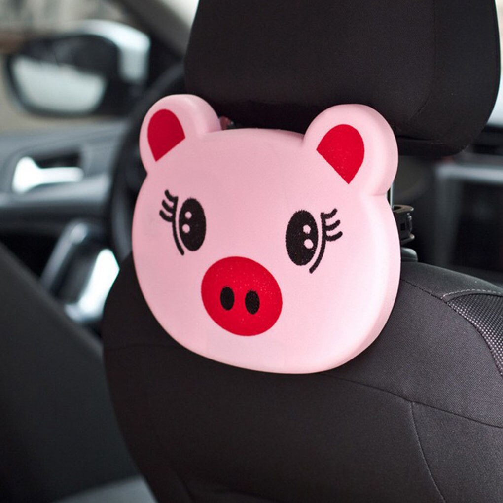 Vehicle Dining Table Seat Back Folding Cartoon Pattern Cup Holder Tray Rack Foldable Stand