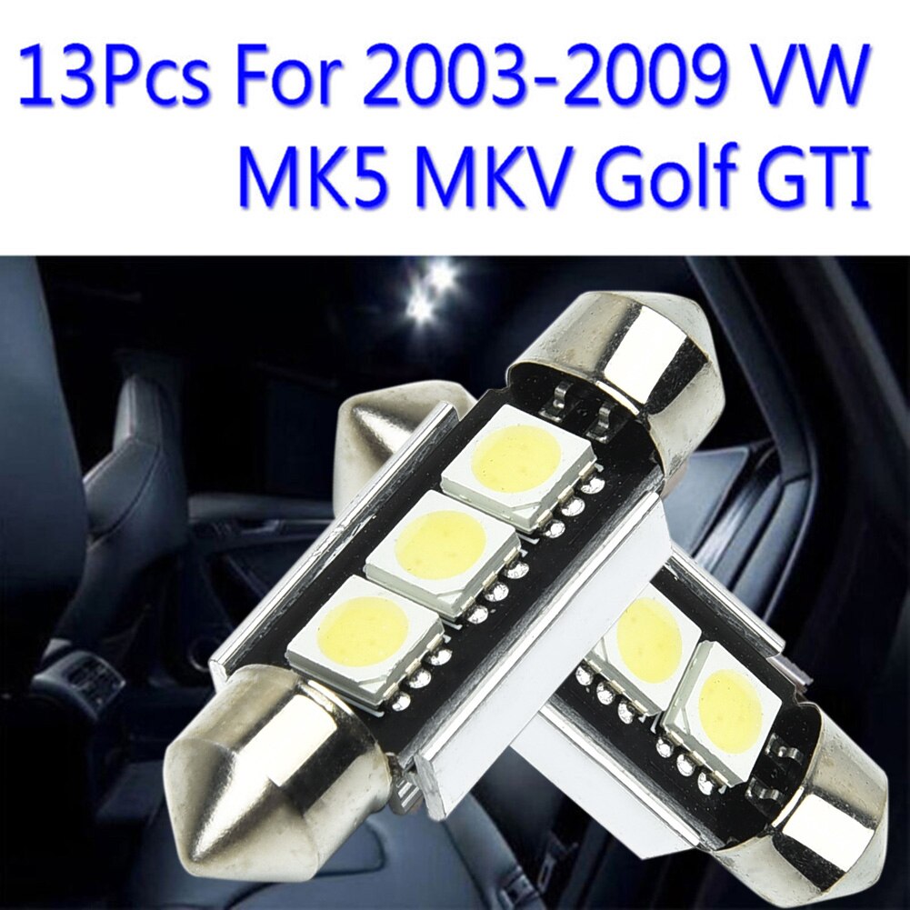 Auto Led Licht Interieur Wit Lampen Voor MK5 Mkv Golf 2003 Accessoires