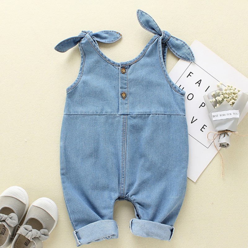 Toddler Overalls Baby Girls Suspender Denim Pants Cotton Baby Boy Overall Girls Summer Cute Overalls Pants For Kids