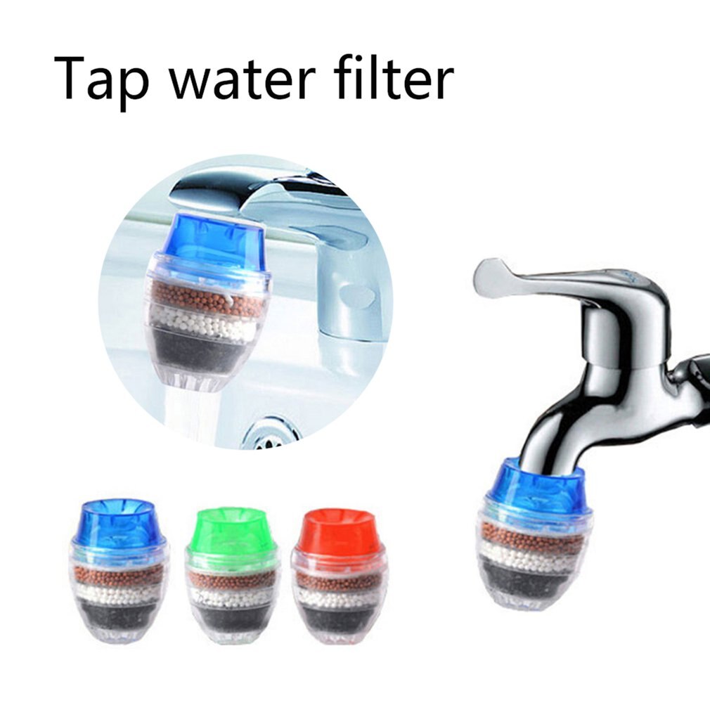Kitchen Tap Water Filter Activated Carbon Water Purifier Faucet Healthy