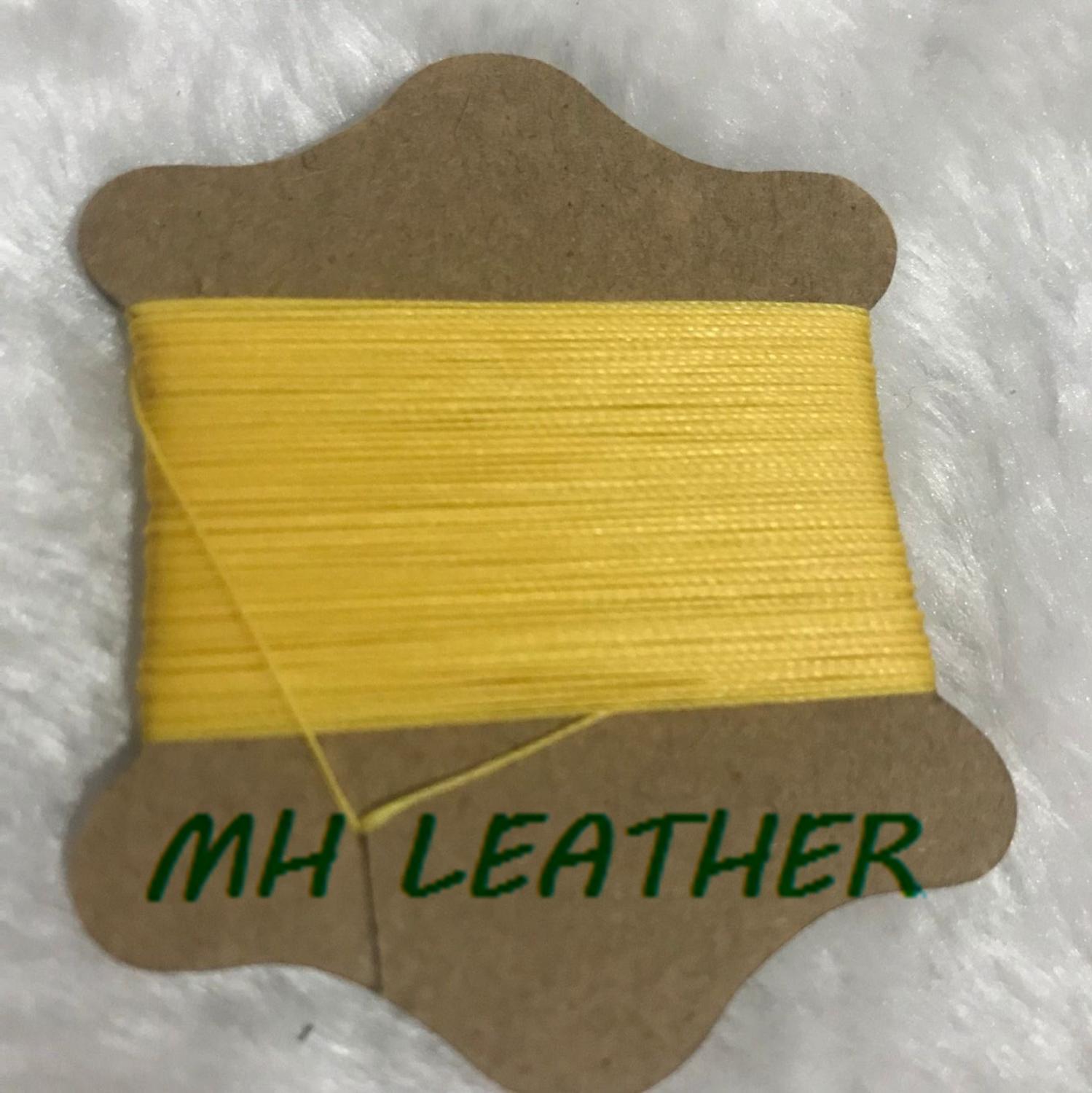 LX003 0.45mm Twist Round Waxed Thread String For Leather Sewing Thread Handmade Waxed thread: 11