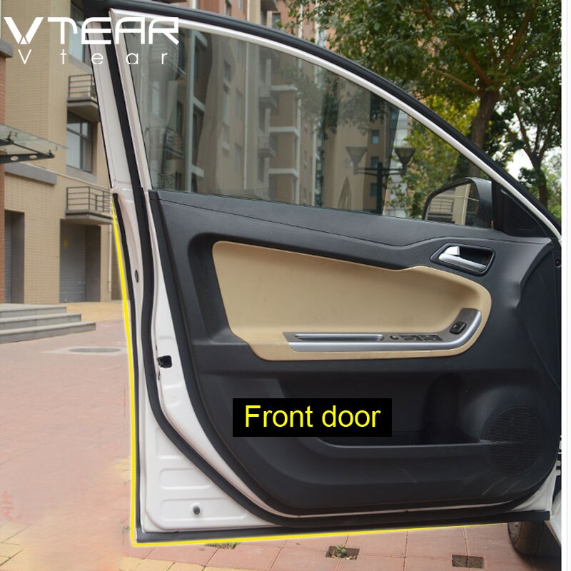 Vtear for kia rio 4/ rio 3 kaistale auton äänieristys tiiviste kumi pöly melunvaimennus kumi tarranauha oven tiivistetarvikkeet