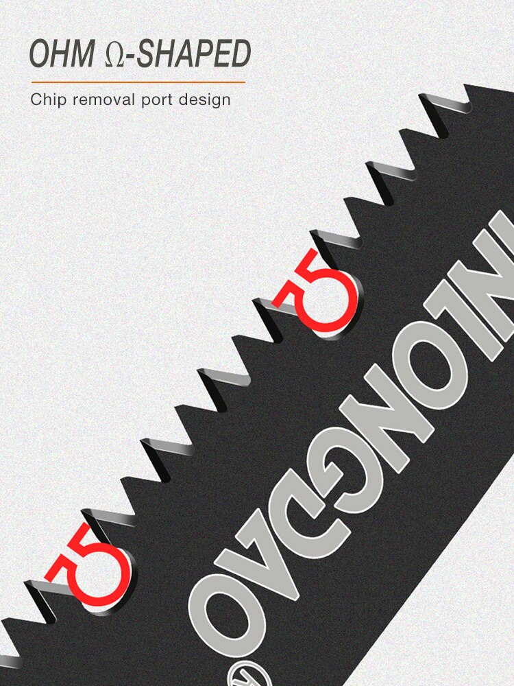 Opvouwbare kampeerzaag, opvouwbare tuinzaag voor houtbewerking met tpr-handgreep, opvouwbare snoeizaag voor droog hout met harde tanden, doe-het-zelf