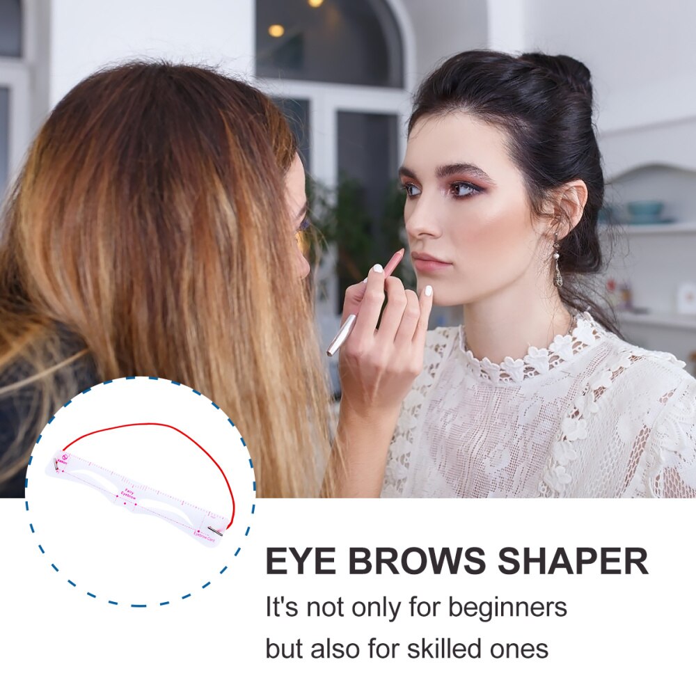 48 Pcs Practical Eyebrow Stencil Eyebrow Template Makeup Tool for Women Girl