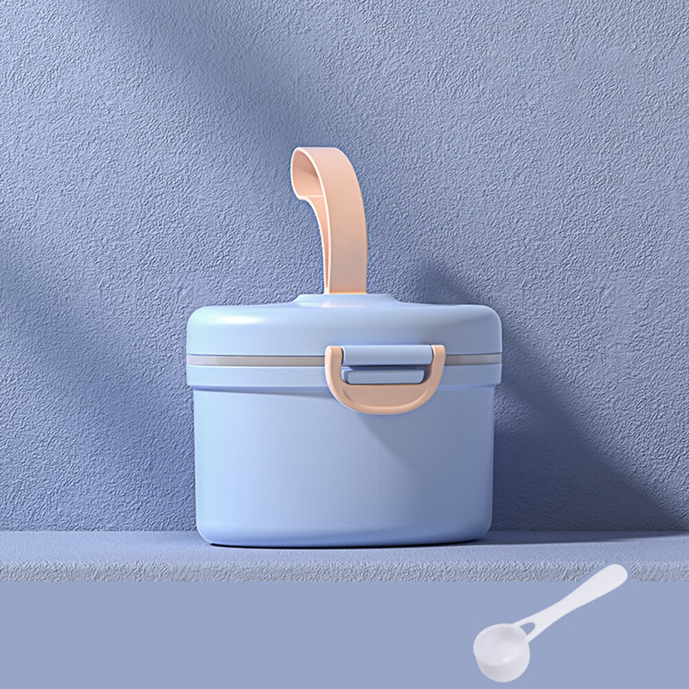 PP Large Capacity Baby Feeding Non Spill Bedroom Portable Milk Powder Container Detachable Easy Clean Outdoor Formula Dispenser