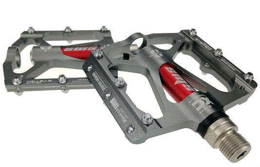Fiets Pedaal Aluminium Mountainbike Pedaal MTB Road Fietsen Sealed 3 Lagers Pedalen voor BMX Ultralichte Fiets onderdelen: Titanium
