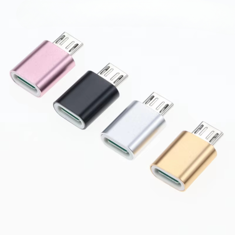Type-C To MICRO Android Adapter for Mobile Phone Converter V8 Charging Data Transmission 5pin Adapter Mobile Accessories
