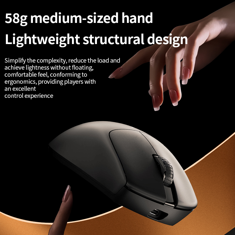 SOREX X1 RGB Light Advanced PC Tri-Mode Wireless Optical Gaming Mouse