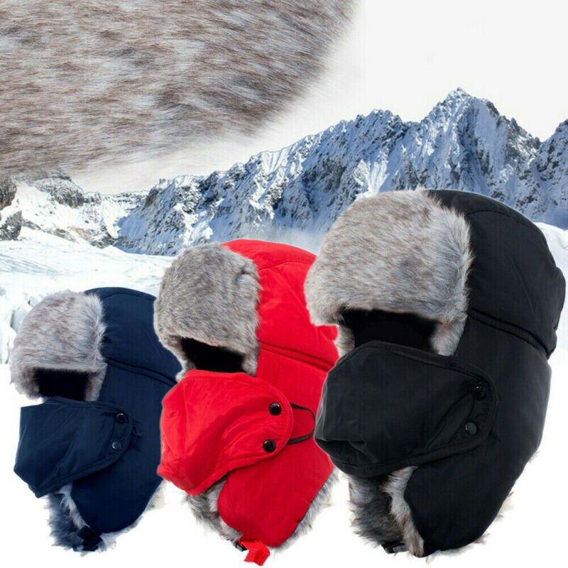 Ski bibs tørklæde hat vinter varm sne skiløb cykling snowboard vindtæt mænd kvinder tykkere ørebeskyttelse tørklæde + cap maske