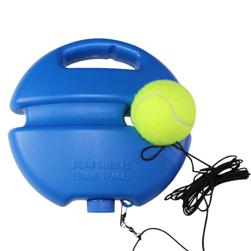Robustes Tennis-Trainingsgerät, Übungs-Tennisball, Sport, Selbststudium, Rebound-Ball mit Tennistrainer, Fußleiste, Sparring-Gerät