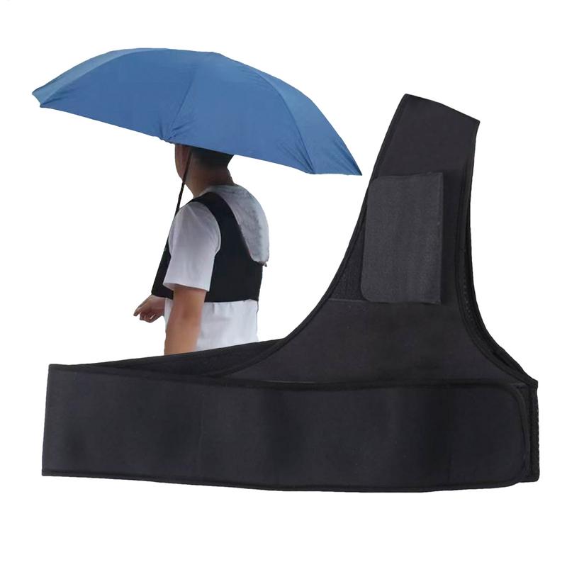 Hands-Free Umbrella Holder Wearable Support Strap For Sun Umbrella Portable Hands-Free Rain Umbrella Support Strap