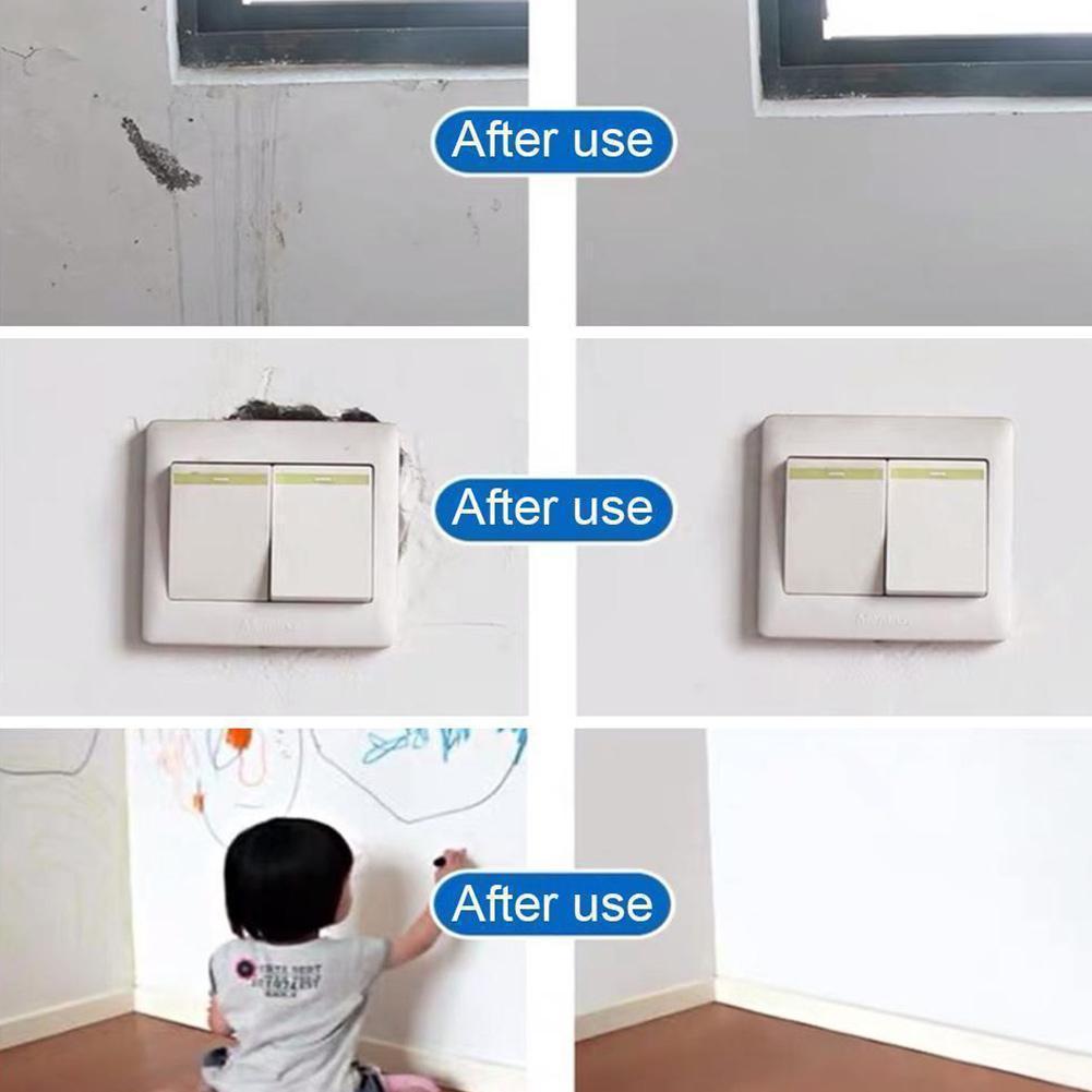 Wall Mending Agent Wall Repair Cream Wall Crack Nail Repair Agent Walls Peeling Graffiti Gap Repair Paste with Scraper