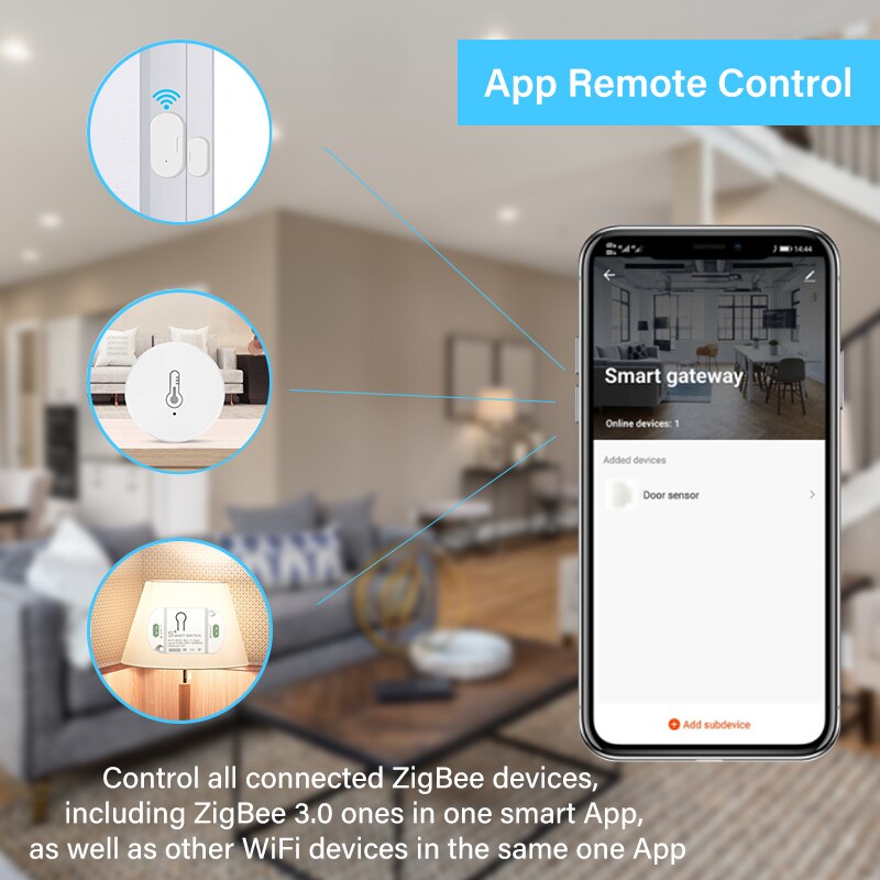 Tuya ZigBee 3,0 Smart Hub Wireless Gateway Brücke APP Stimme Fernbedienung Arbeitet Mit Alexa Smart Leben Google Home Assistent