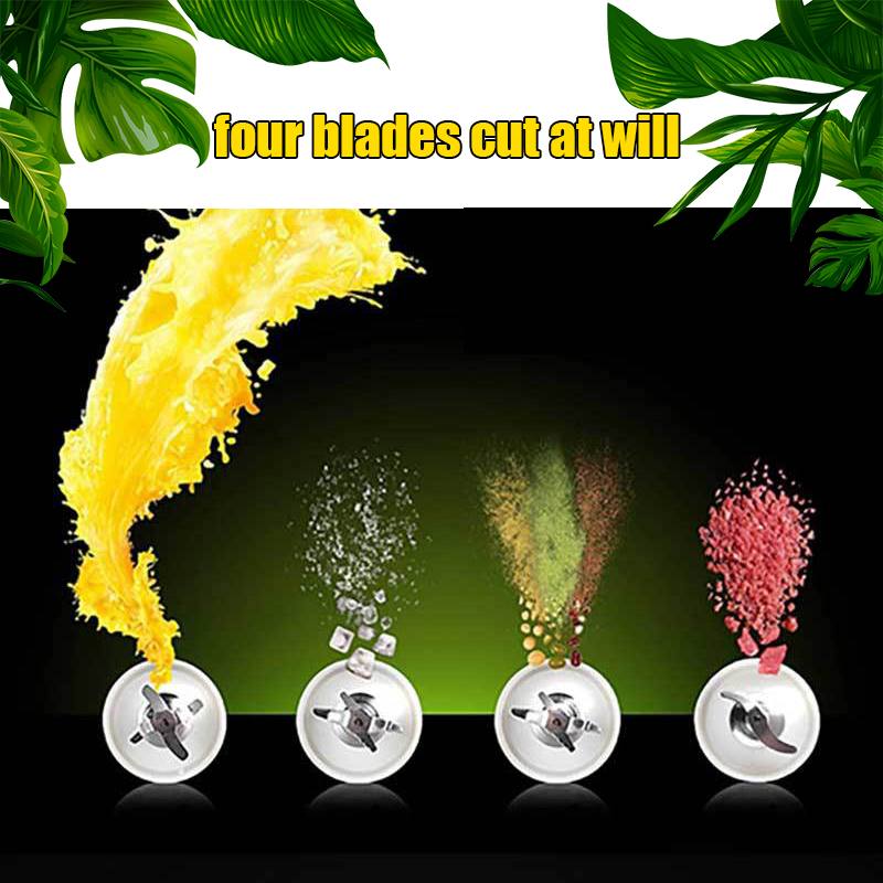 500ml High Power Blender Mixer Electric Juicer Machine Smoothie Blender Food Processor Personal Juice Blender Cup