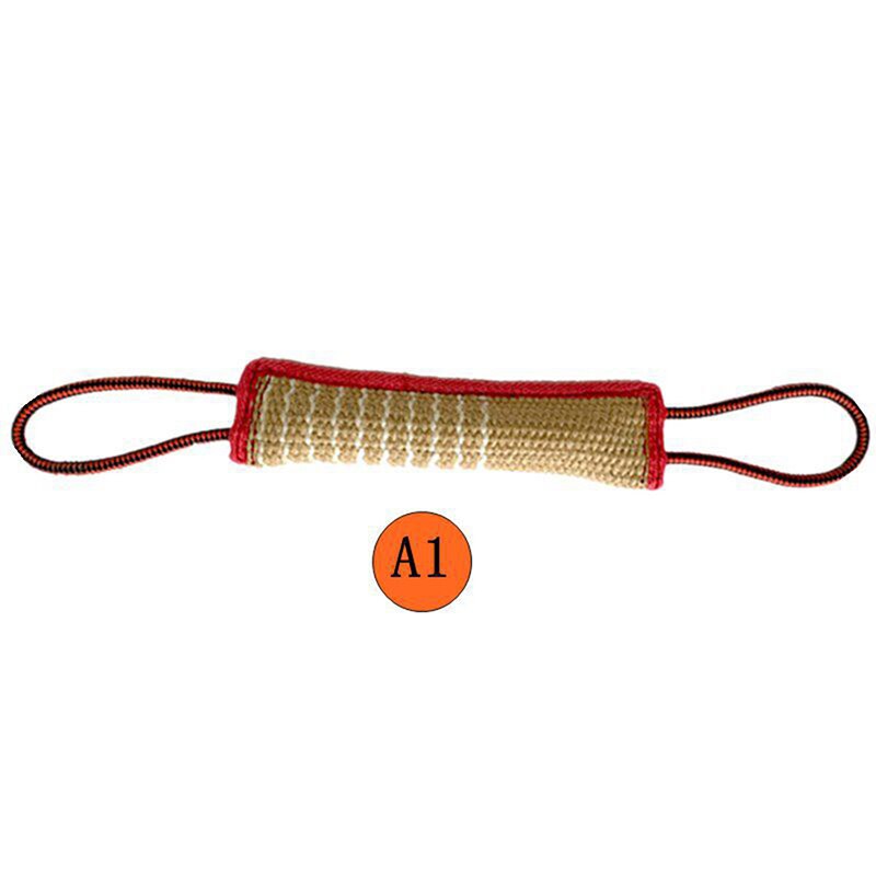 Durable correa para morder para adiestramiento de perros almohada manga para la formación de Malinois pastor alemán perro mascota de juguete perro suministros: A1