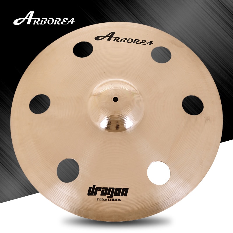 Arborea Cymbals Dragon Series B20 8'' 6 Ozone stacker cymbals 100% Handmade for Pop and Rock