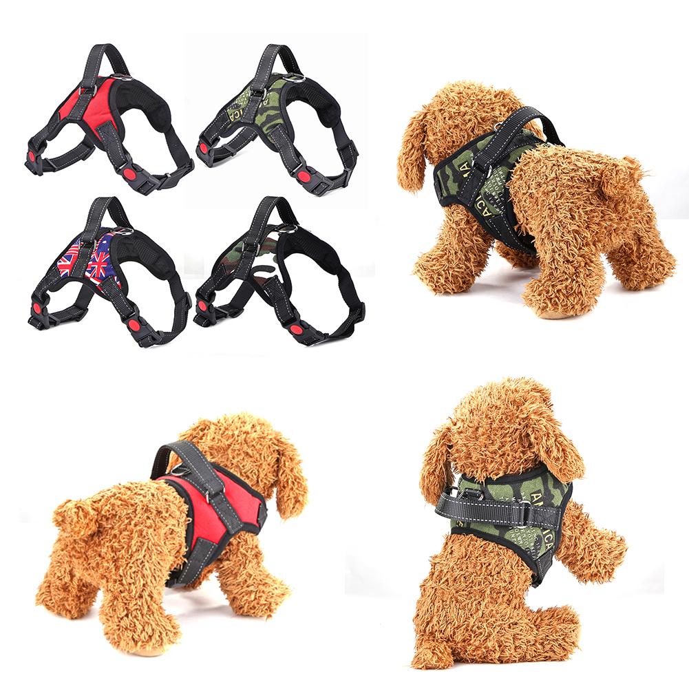 Nylon Harness Vest Walking Hand Strap Practical Economy Novelty Collar Puppy Dog Leads Accessories for Indoor and Outdoor