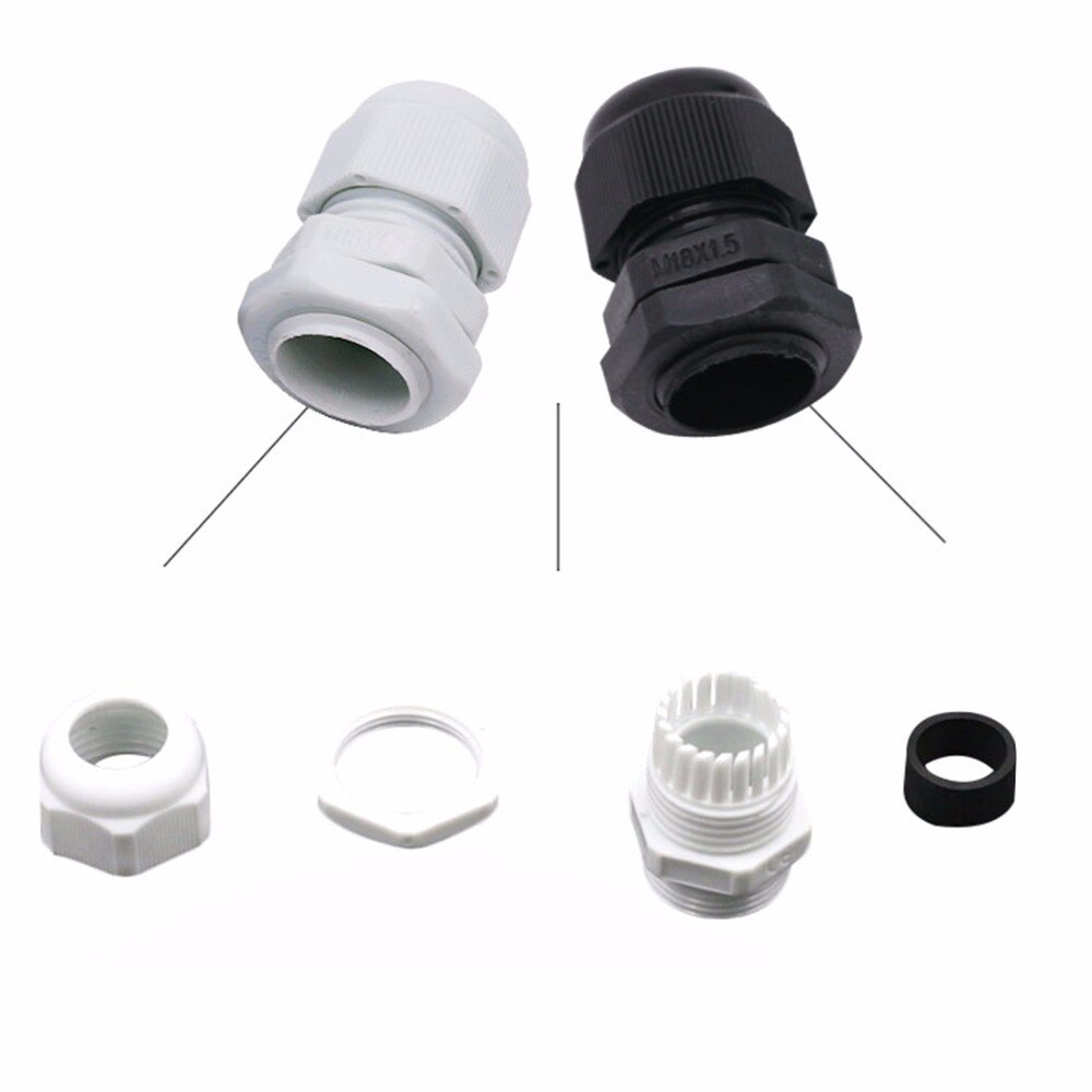 1PC IP68 nylon waterproof cable gland PG36/PG42/PG48 PA material