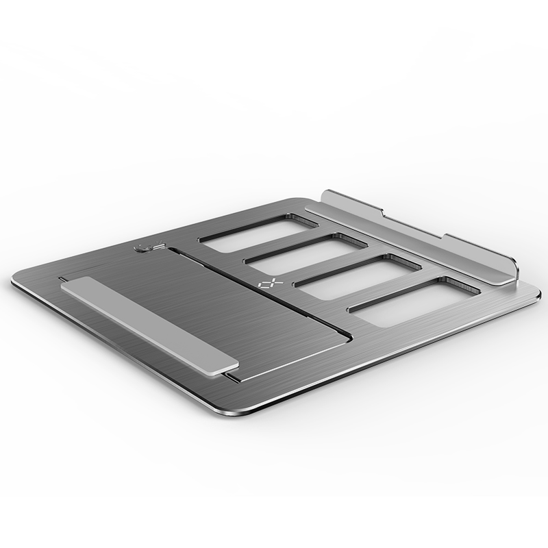 Katlanır taşınabilir dizüstü standı alüminyum alaşımlı braketi desteği 11-17 "dizüstü bilgisayar masaüstü Tablet tutucu masası için iPad macbook pro air: Default Title