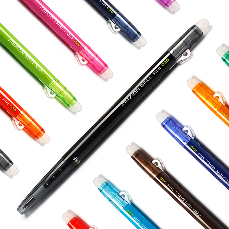 Japon pilote FRIXION stylo mince effaçable Gel stylo à bille 0.38mm japon LFBS-18UF 20 couleur disponible