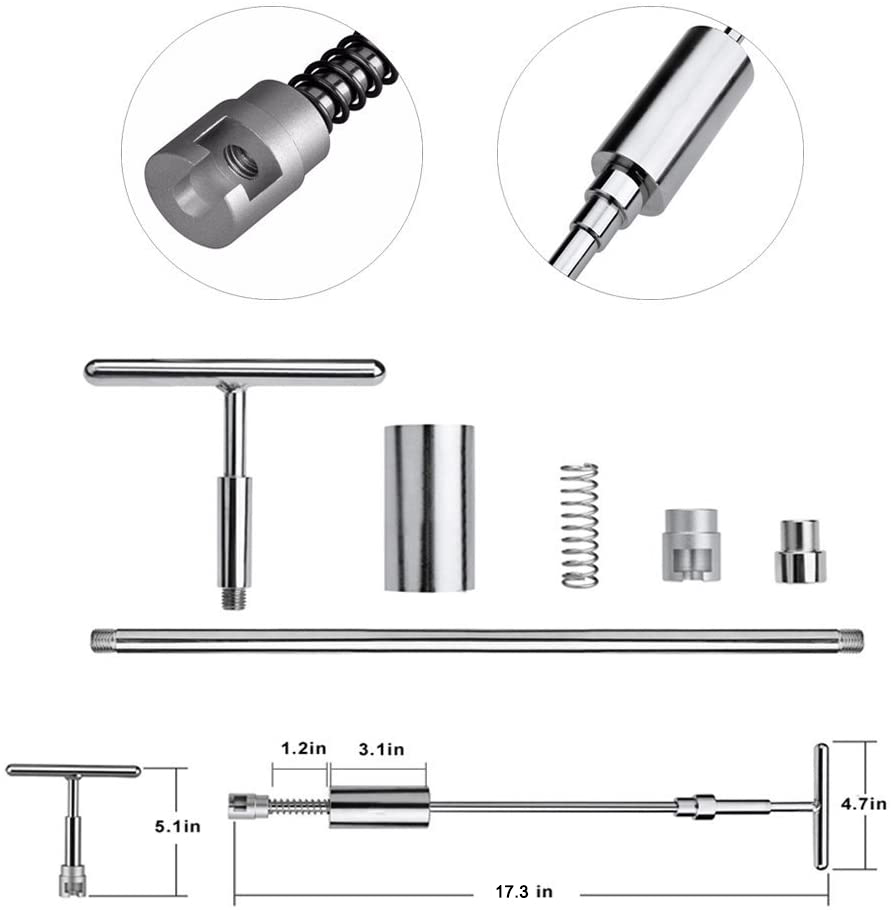 Kit de herramientas de reparación de abolladuras de coche, hoja de carrocería de coche, eliminación de golpes sin pintura, Kit de extractor de martillo inverso, herramientas manuales completas, piezas de automóvil