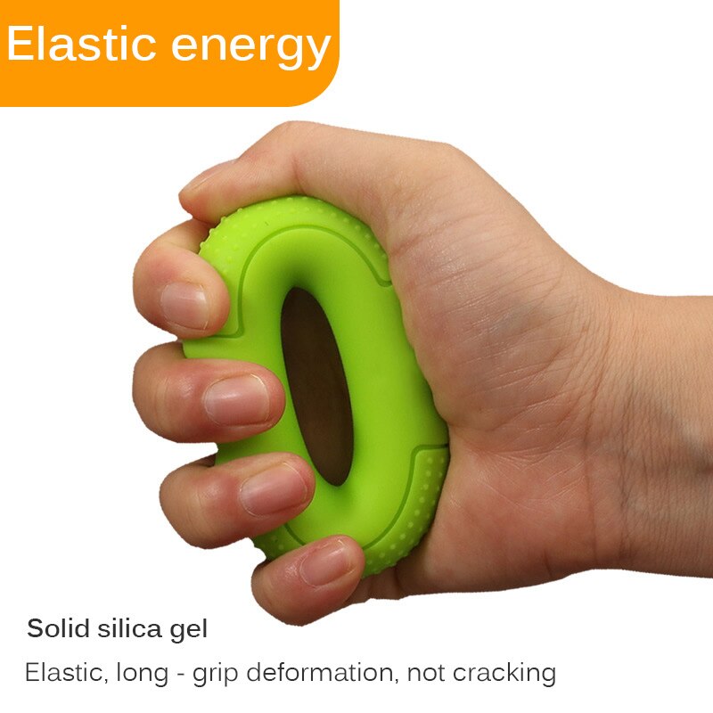 Muscle Power Training Silicone Grip Ring Exerciser Strength Finger Hands Grip Fitness Musculation Equipement Exercise Training