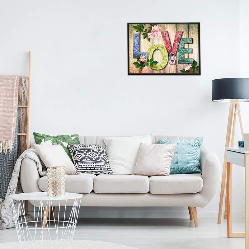 1pc DIY Diamond Stickers English Alphabet Dot Diamond Cross Stitch Decorative Painting Full of Diamonds