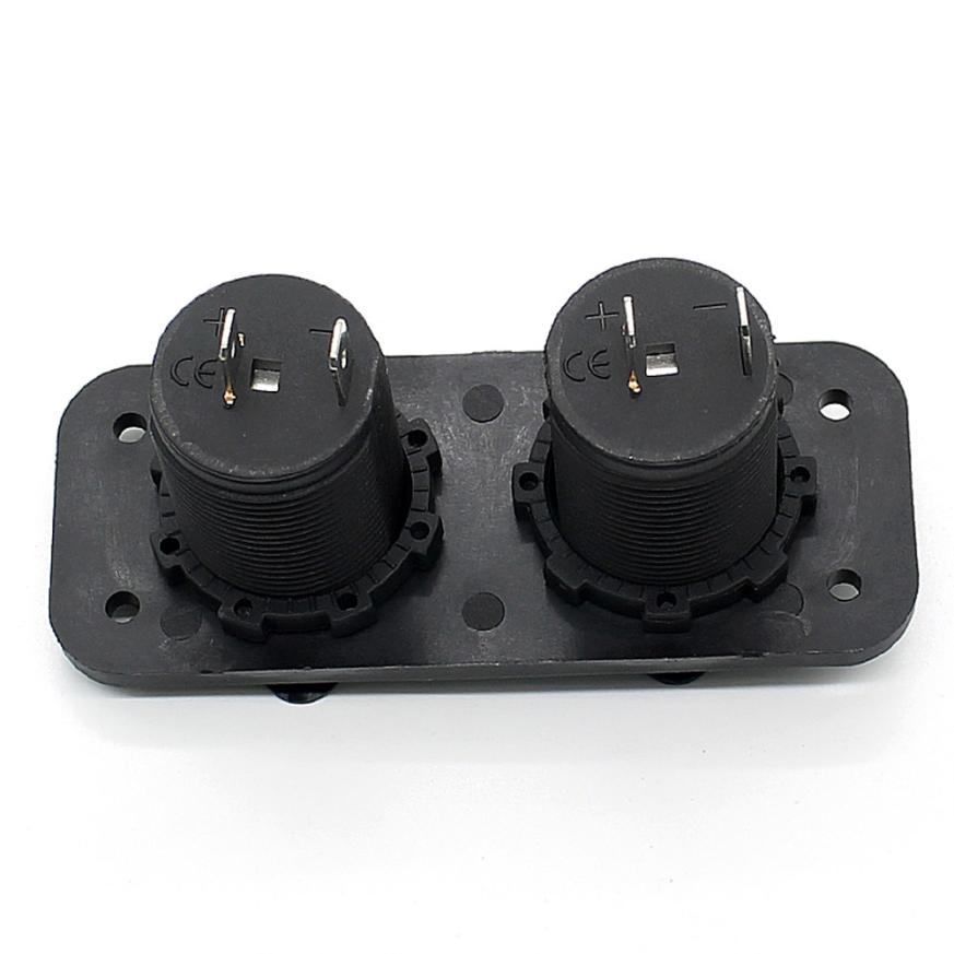 Dual USB Lader en Socket Panel Mount Marine 12 Volt Stopcontact Z829 5up