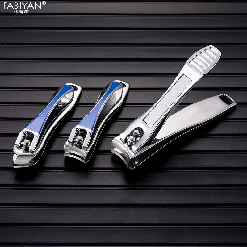 Nail art klipper rustfrit stål cutter nipper trimmer skæremaskine bærbar pedicure fingernegle værktøjer