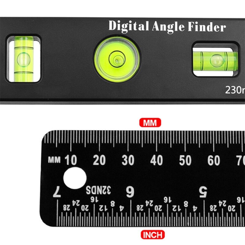 High Precision 4-in-1 Digital Display Angle Ruler Electronic Universal Level Inclinometer Horizontal Balance Ruler Home